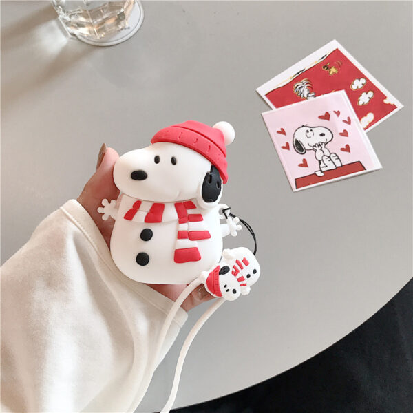 Compatible with Apple, Christmas Cute AirPods case - Image 3